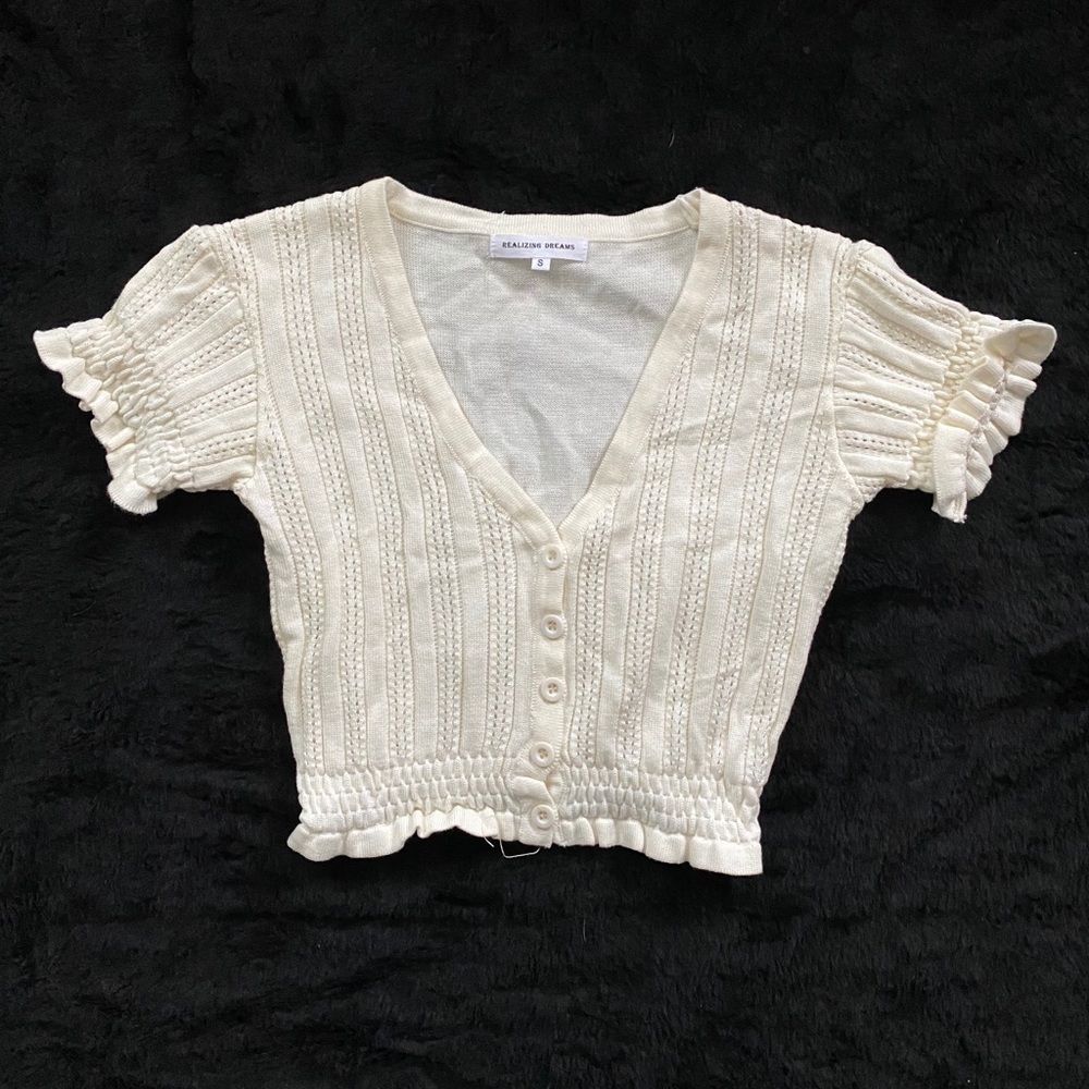 Cute Button Up Top